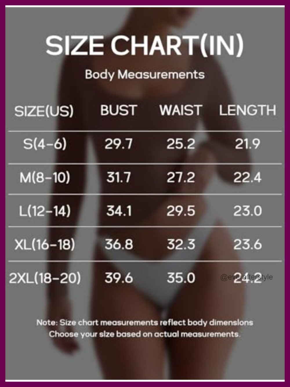 Square Neck Long Sleeve Double Lined Tops - Picture 5 of 6